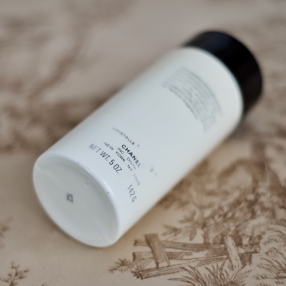 Rare Vintage CHANEL CRISTALLE Talc Bath Powder - Picture 6 of 12